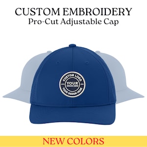 Custom Embroidered Pro-Cut Adjustable Cap Personalized Dad Cap Embroidery Logo baseball hat Bachelorette hat Custom caps Unisex Baseball Cap