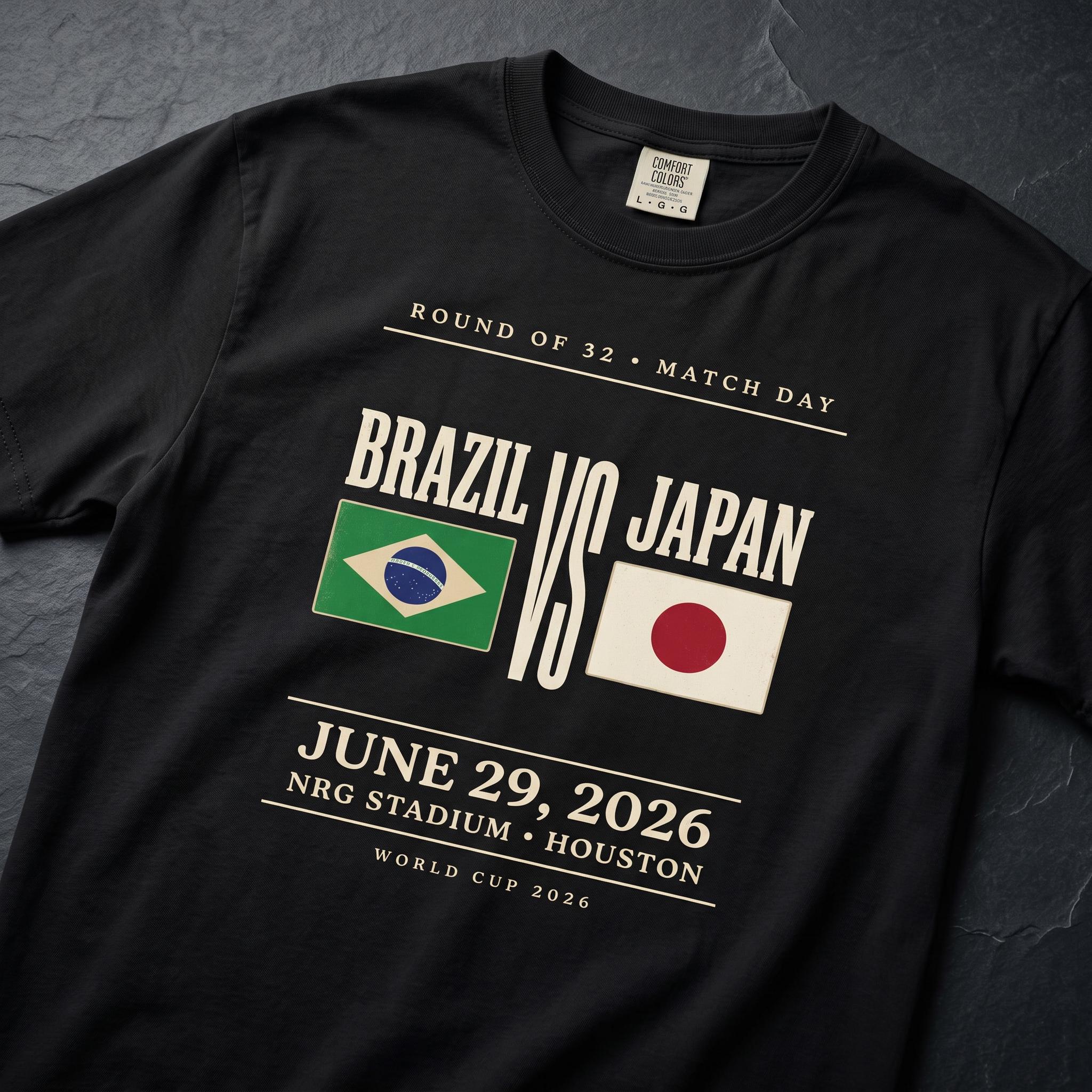 FIFA World Cup 2026 Tシャツ BRA vs JPN FIFA World Cup 2026 Tシャツ