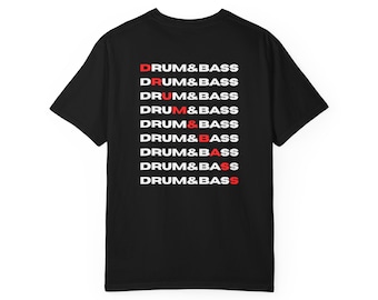 Strand Clothing DJ T-Shirt „Drum N Bass Prayer“ – Unisex, Schwarz, Siebdruck Auf Baumwolle