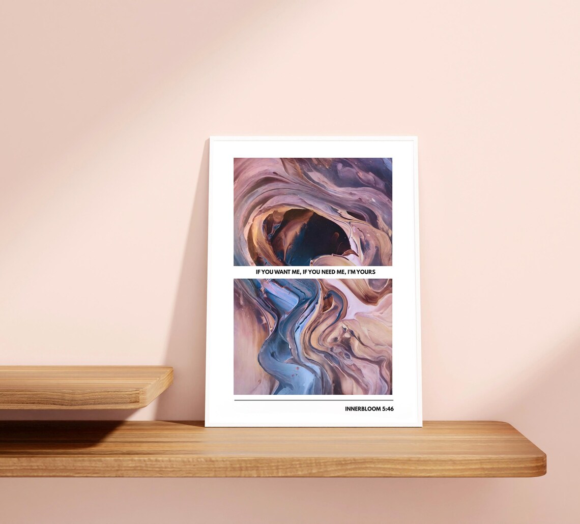 RÜFÜS DU SOL Innerbloom 5:46 Lyric Poster | Digital Print | Festival ...