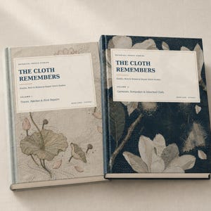 Kantha, Boro and Botanical Repair Stitch Art Book Set - 2 Digital PDFs