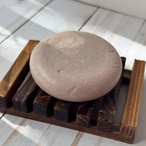 Natural Solid Shampoo Conditioner Bar: Purple Clay, Pro Vitamin B5
