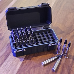 Ammo Box 308 Winchester, 40 Round Capacity, strong and lightweight ammo storage.