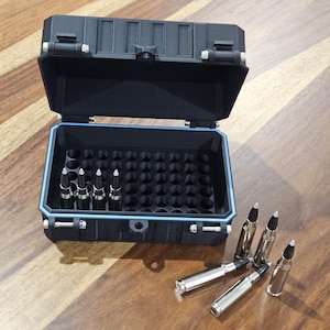 Ammo Box 308 Winchester, 60 Round Capacity, strong and lightweight ammo storage.
