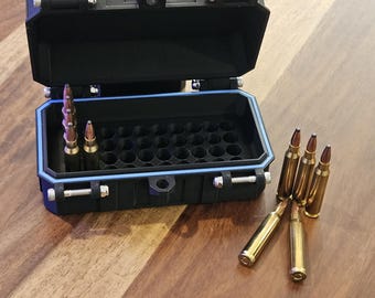 Ammo Box 223 Remington, 40 Schuss Kapazität, starke und leichte Ammo-Aufbewahrung.