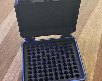 Ammo Box 9 mm, 100 Schuss Kapazität, starke und leichte Ammo-Aufbewahrung.