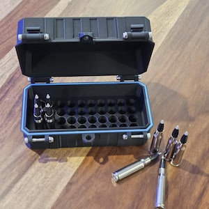 Ammo Box 308 Winchester, 40 Round Capacity, strong and lightweight ammo storage.