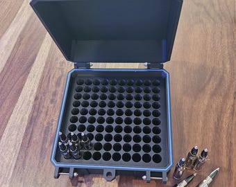 Ammo Box 308 Win, 100 Schuss Kapazität, abschließbar, stark und leicht.