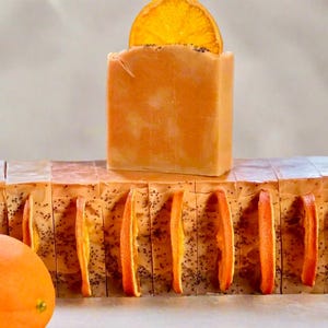 Orange Cream Goats Milk Soap Bar