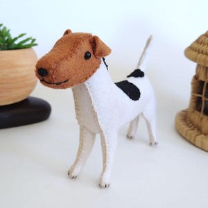 Felt Dog: Jack Russell Terrier - PDF Tutorial and Pattern Download