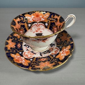 Shelley Teacup And Saucer Fine Bone China Late Foley 73373