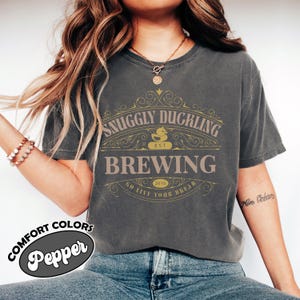 Comfort Colors Retro Snuggly Duckling Shirt, Brewing Tangled, Tangled Princess Shirt, Rapunzel Shirt, Disney Vintage Shirt, Disneyworld Tee
