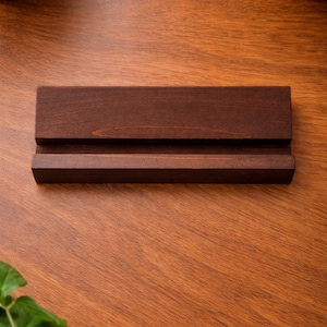 Custom Wooden Record Album Stand