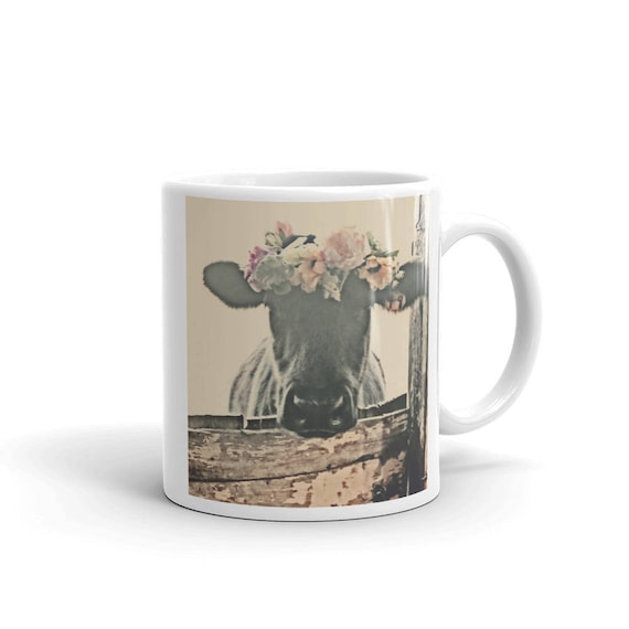 Just A Girl Who Loves Cows Coffee Cup Farmhouse Style Just A Girl Who Loves Cows Coffee Cup Farmhouse Style