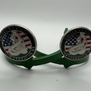 United States Don't Tread On Me Cowgirl Cuffs