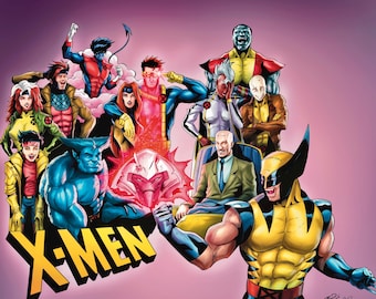 X-men Digital Art Bundle