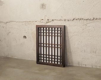 Hanji Window Frame – Korean Hanok Style Handmade Wall Decor or Photo Prop