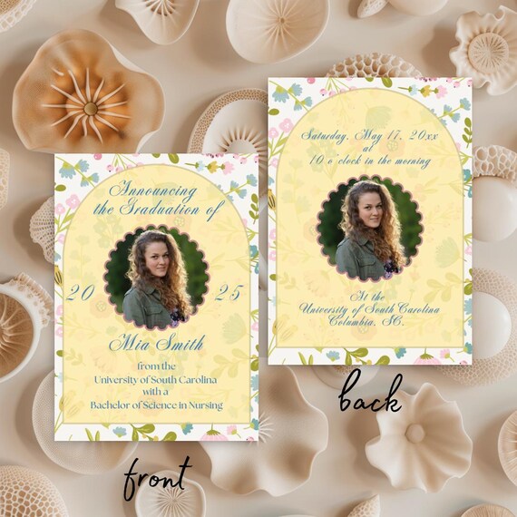 college grad announcement cards College of William & Mary Graduation Announcement, College, Grad Annou –  Darlingtongrads