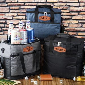 Gepersonaliseerde koelrugzak: geïsoleerde lunchtas voor bruidsjonkers, golfen en wandelen