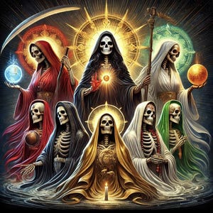 Anleitung zum Schutzgebet für Santa Muerte!
