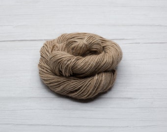 Handspun Yarn - Alpaca/Tussah Silk - Worsted