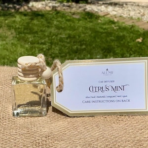 Autoverspreider Citrus Mint: citrus | basilicum | Kamille | sinaasappelschil | munt | agave