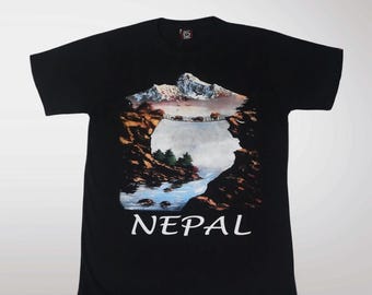 Camiseta gráfica Nepal