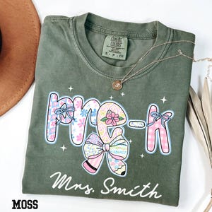 Comfort Colors© Teacher Shirt, Kindergarten Teacher Shirt, Pre K Teacher Shirt, Pre-K Shirt, Back to School Shirt, Teacher Appreciation Gift