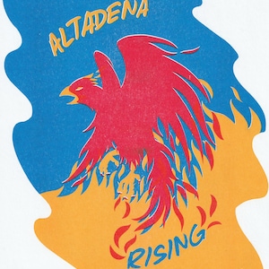 Altadena Rising Risograph Print - Etsy