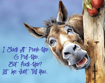 I Suck at Push -Ups 20oz Stainless Steel Tumbler