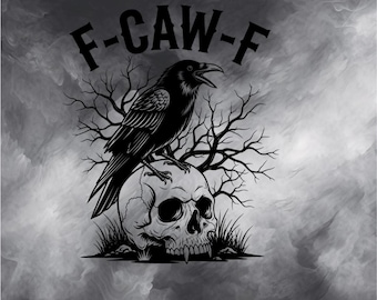 F-Caw-F 20oz or 30oz Stainless Steel Tumbler