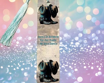 Sarcastic Handcrafted Metal Bookmark *Various Designs Available *