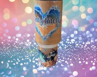 Salty B**ch 20oz, 30oz, 40oz Stainless Steel Tumbler or 16oz Glass Mug