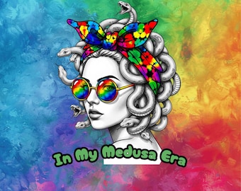 In My Medusa Era 20oz Stainless Steel Tumbler or 16oz Glass Mug