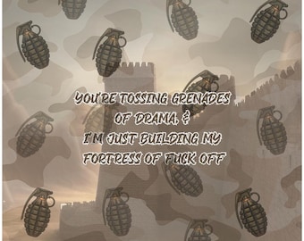 Fortress of F***s 20oz or 30oz Stainless Steel Tumbler