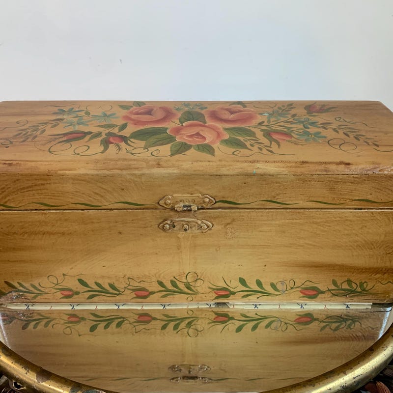 Anyiqur Roses Vintage Recipe Box Roses - Etsy