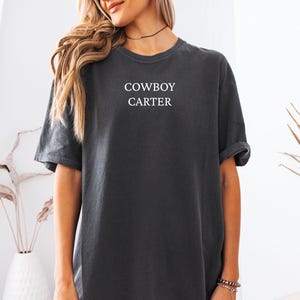 T-shirt Beyoncé, T-shirt de la tournée Cowboy Carter, T-shirt Concert de Beyoncé, T-shirt décontracté cosy | Couleurs confort 1717