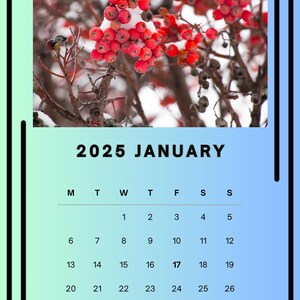 2025 Calendar