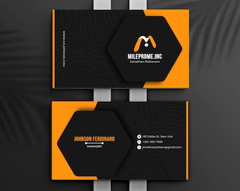 Personal Business Card, Customizable Business Card, Professional Card, Networking Tool, Business Owner, Entrepreneur Essentials