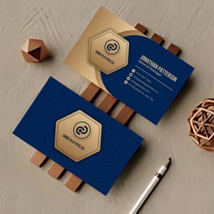 Personal Business Card, Customizable Business Card, Professional Card, Networking Tool, Business Owner, Entrepreneur Essentials