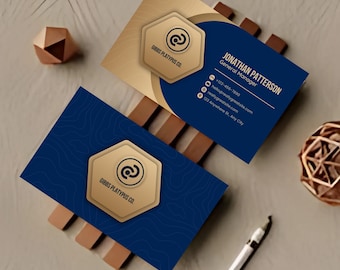 Personal Business Card, Customizable Business Card, Professional Card, Networking Tool, Business Owner, Entrepreneur Essentials