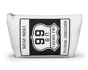 Route 66 Centennial Collection Accessory Pouch w T-bottom