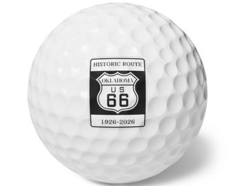 Route 66 Centennial Collection Golfbälle, 6Stk