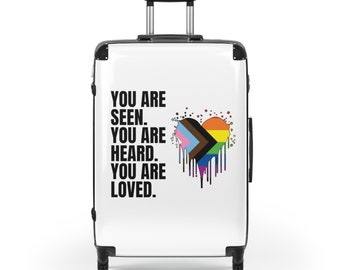 LGBTQIA2S+ Pride Love Suitcase