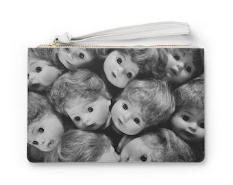 Clutch Bag w/ vintage doll heads image