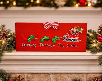 Weihnachtstisch-Dekor-Rechteck-festlicher Feiertags-Mantel-Dekor