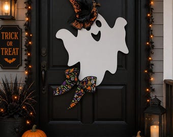 Halloween spöke ytterdörrhängare
