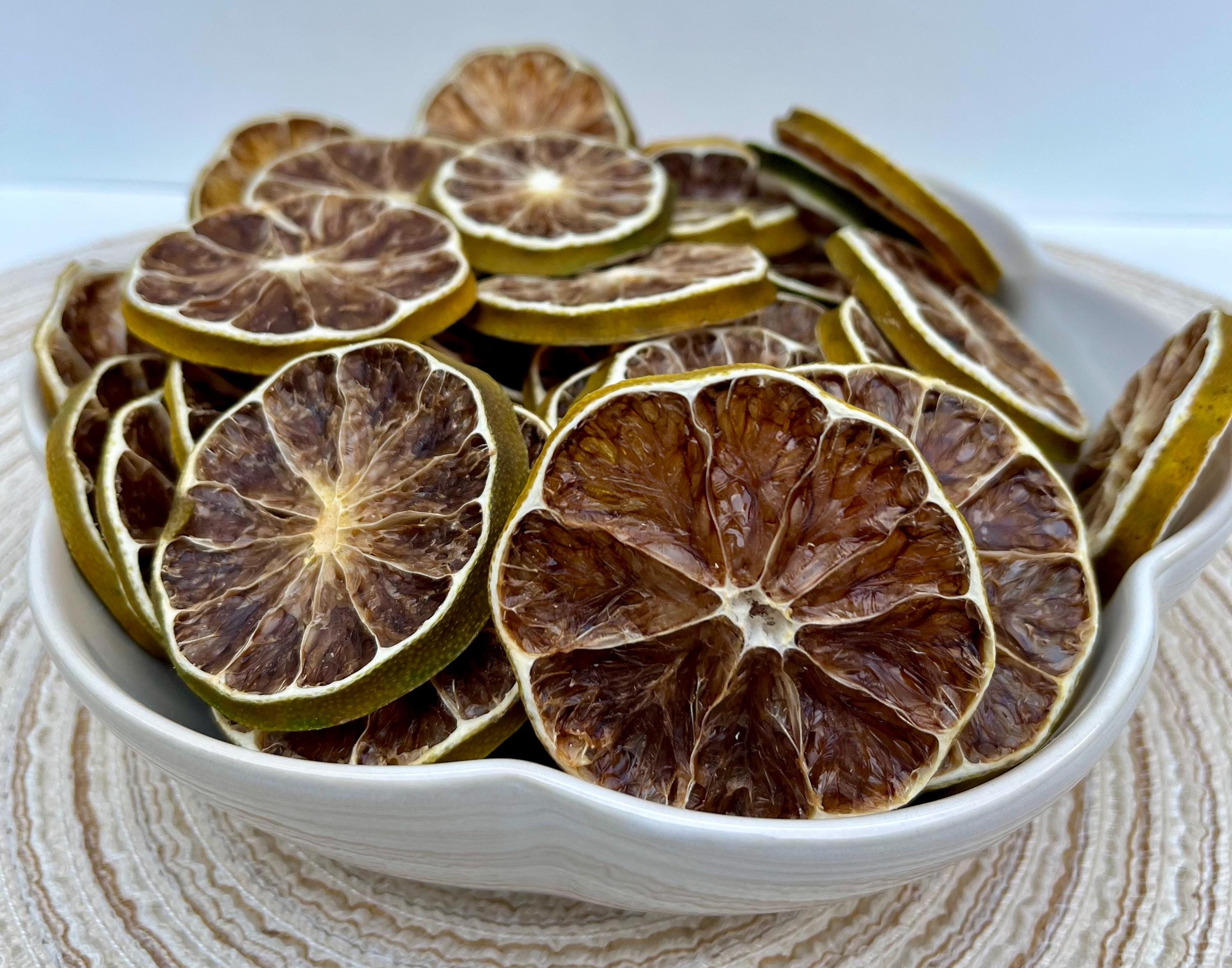Dried Lime Rind Dried Limes Slices – All-natural, Gourmet Citrus for Tea, Cocktails ...