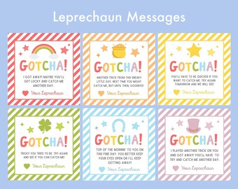 Leprechaun Printable, St Patricks Day Tricks, Saint Patricks Day for Kids, St Paddys Printable, Leprechaun Trap Printable, Digital Download
