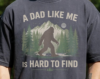 Camiseta retro divertida de Papá Pie Grande, camiseta divertida "Un papá como yo es difícil de encontrar", camiseta popular del Día del Padre, regalo del Día del Padre, regalo genial para papá